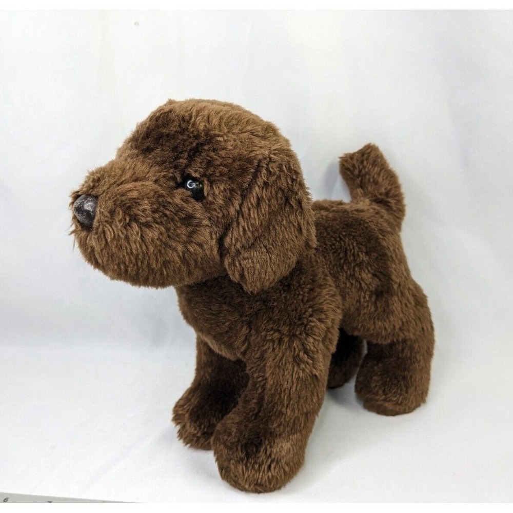 Douglas Dark Brown Labrador Dog Plush 8.5 Inch Tall Stuffed Animal Toy